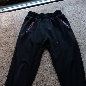 Kids Black Jogger Pants